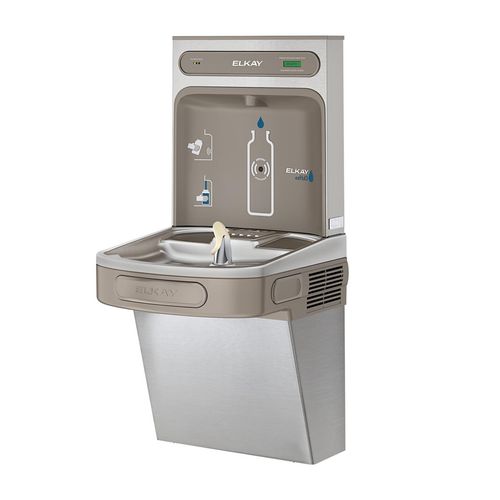 Main product image of ezH2O Bottle Filling Station w/ Single ADA Cooler Filtered Refrigerated Stainless