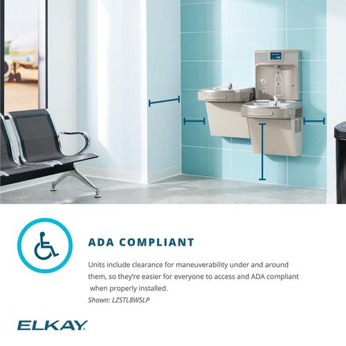 Main product image of Enhanced ezH2O Bottle Filling Station & Versatile Bi-Level ADA Cooler Filtered Refrigerated Stainless