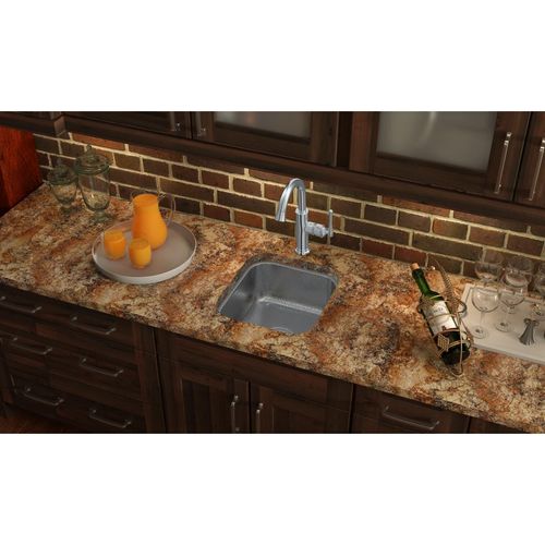 Main product image of Stainless Steel 16" x 18" x 7-1/2" Single Bowl Undermount Bar Sink
