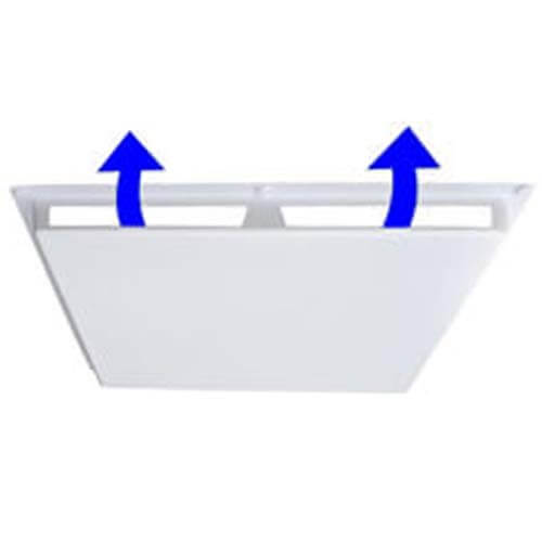 Main product image of 24" x 24" 1 Way Air Deflector Cover, Fits 1" Grid