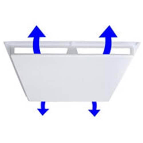 Main product image of 24" x 24" 2 Way Air Deflector Cover, Fits 1" Grid