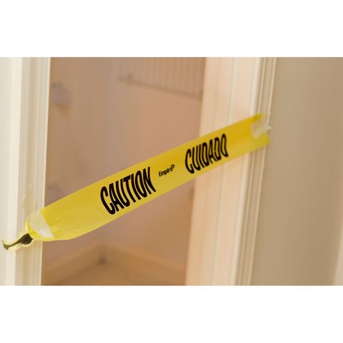 Main product image of 1000' Yellow Barricade Tape, 77-1002