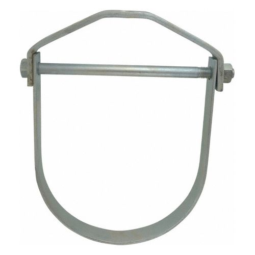 Main product image of 10" Electro-Galvanized Adjustable Clevis Hanger, 7/8" Rod, 3,600 lb Load Capacity