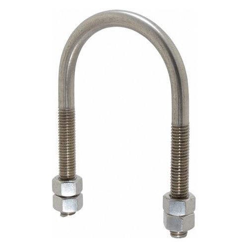Main product image of 2-1/2" 304 Stainless Steel Standard U-Bolt w/ 4 Hex Nuts