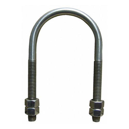 Main product image of 6" 304 Stainless Steel Standard U-Bolt w/ 4 Hex Nuts