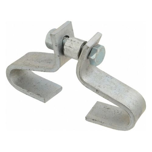 Main product image of 6" Electro-Galvanized Center Beam Clamp, 3/4" Rod, 1,000 lb Capacity
