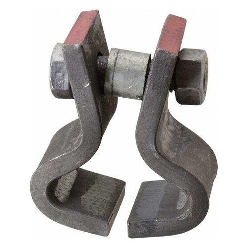 Main product image of 4" Electro-Galvanized Center Beam Clamp, 1" Rod, 3,000 lb Capacity