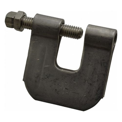 Main product image of 3/8"304 Stainless Steel C-Clamp w/ Bottom Locking Nut, 400 lb Capacity