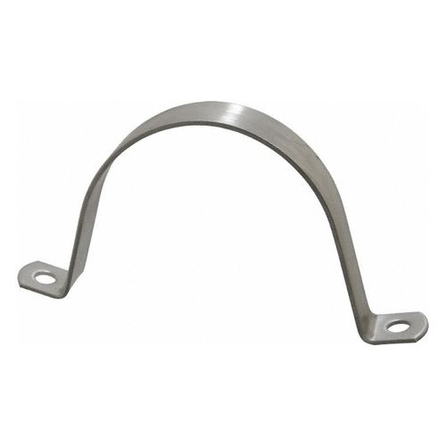 Main product image of 4" 304 Stainless Steel 2 Hole Pipe Strap