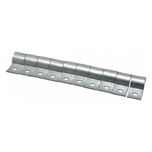 Main product image of 1/4" Electro-Galvanized One Hole Pipe Strap (Pack of 10)