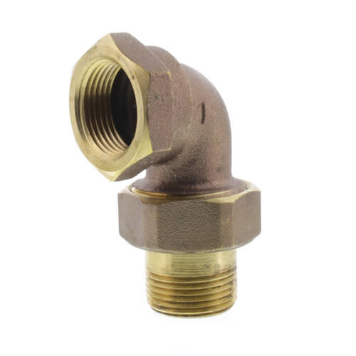 1" (FIP x Male Union) Radiator Union Elbow