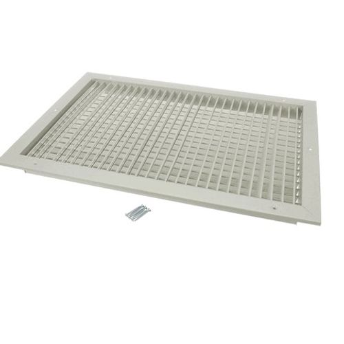 Main product image of Grille Supply Aluminum Double Deflection 22X14 Pearl White, PM-09-0183