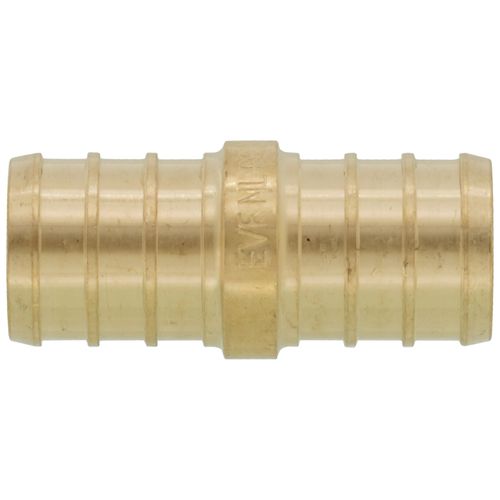 Main product image of 5/8" PEX x 5/8" PEX Brass Coupling (Lead Free)