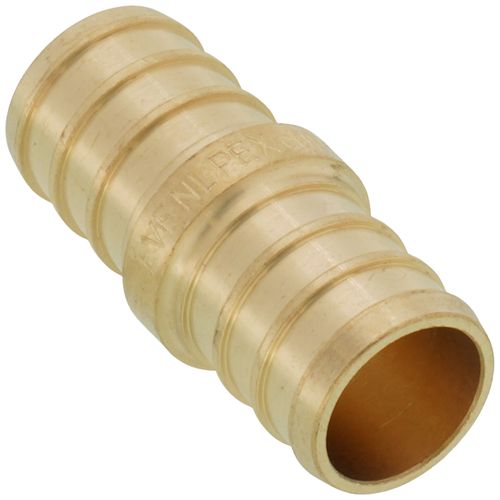 Main product image of 5/8" PEX x 5/8" PEX Brass Coupling (Lead Free)