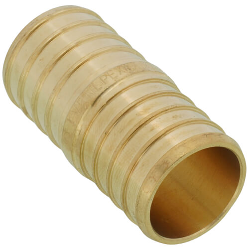 Main product image of 1" PEX x 1" PEX Brass Coupling (Lead Free)