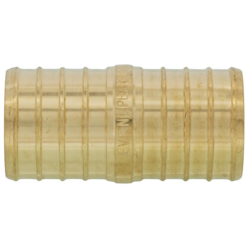 Main product image of 1" PEX x 1" PEX Brass Coupling (Lead Free)