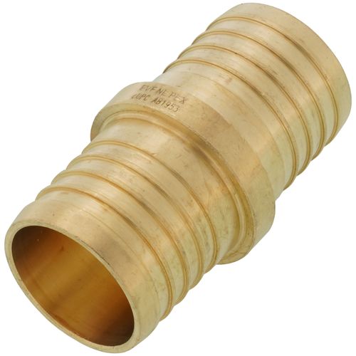 Main product image of 1-1/2" PEX x 1-1/2" PEX Brass Coupling (Lead Free)