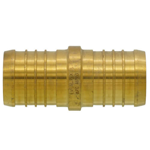 Main product image of 1-1/4" PEX x 1-1/4" PEX Brass Coupling (Lead Free)