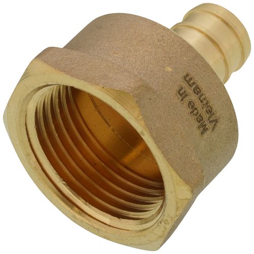 Main product image of 1/2" PEX x 3/4" NPT Brass Female Adapter (Lead Free)