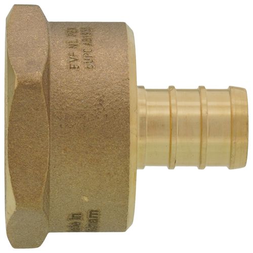 Main product image of 1/2" PEX x 3/4" NPT Brass Female Adapter (Lead Free)