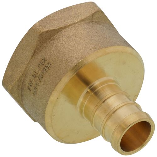 Main product image of 1/2" PEX x 3/4" NPT Brass Female Adapter (Lead Free)