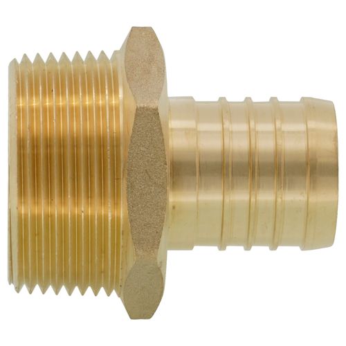 Main product image of 1-1/4" PEX x 1-1/4" NPT Brass Male Adapter (Lead Free)