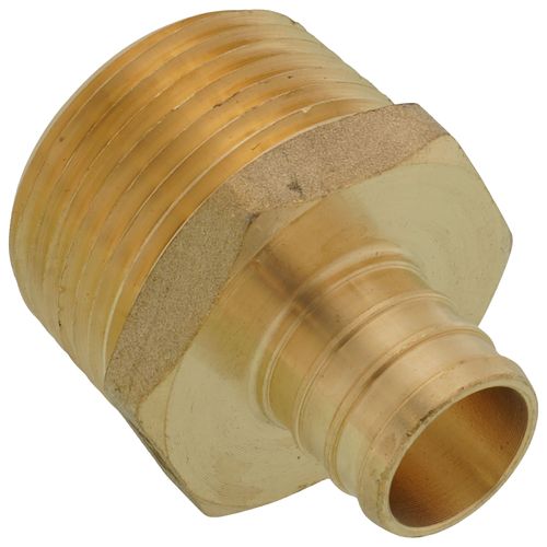 Main product image of 3/4" PEX x 1" NPT Brass Male Adapter (Lead Free)
