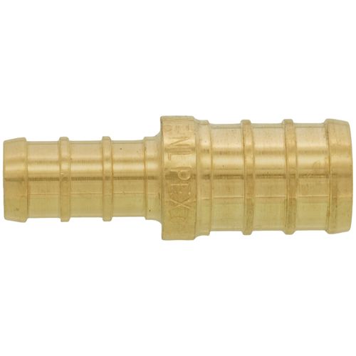 Main product image of 3/8" PEX x 1/2" PEX Brass Coupling (Lead Free)