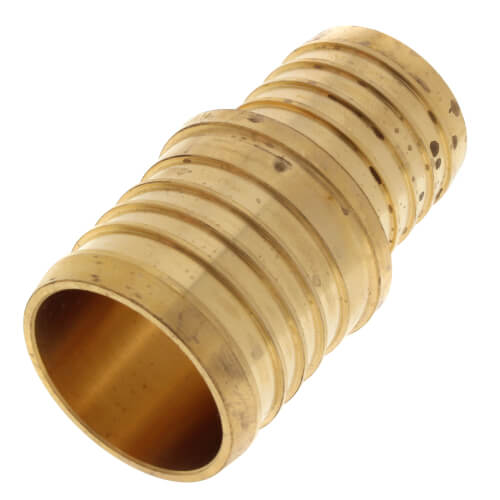 Main product image of 1-1/2" PEX x 1-1/4" PEX Brass Coupling (Lead Free)