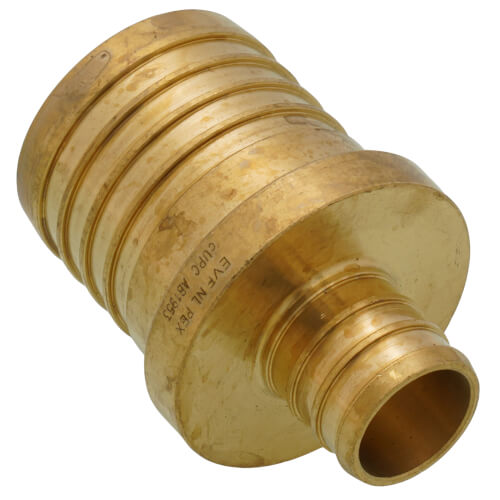 Main product image of 1-1/2" PEX x 3/4" PEX Brass Coupling (Lead Free)