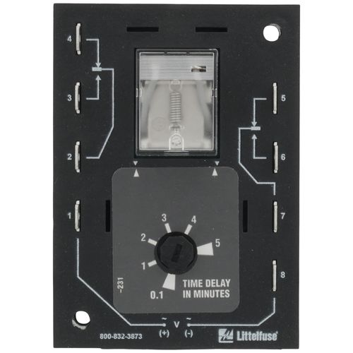 Main product image of DPDT 0.1 to 5 min. Delay-on-Make, Time Delay w/ Onboard Knob (120V)