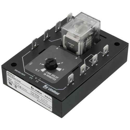 Main product image of DPDT 0.1 to 5 min. Delay-on-Make, Time Delay w/ Onboard Knob (120V)