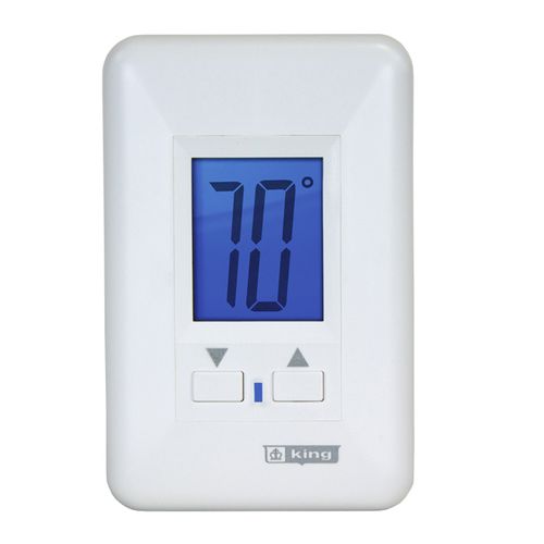 Main product image of Electronic Line Voltage Non-Programmable Thermostat (208/240V, 22A)