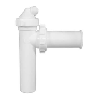 Quick Connect Reverse Osmosis Drain Line Adapter w/ 1/4" Push-In Inlet