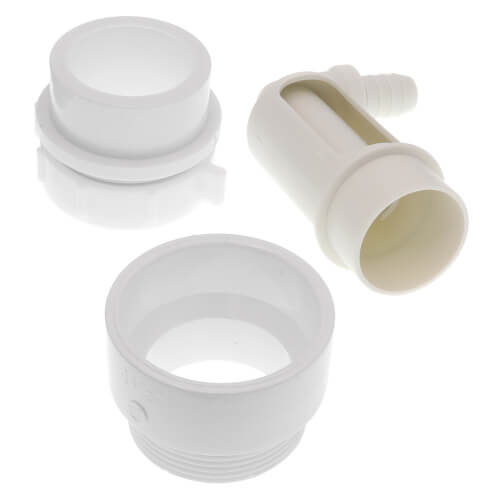 Main product image of Air Gap For Water Softener and Water Filter w/ PVC Trap Adapter, 1/2" Barb Insert Inlet
