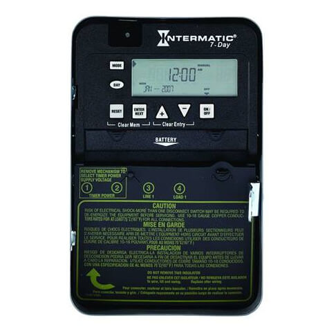 ET1700 Series Electronic 7-Day Time Switch, SPST