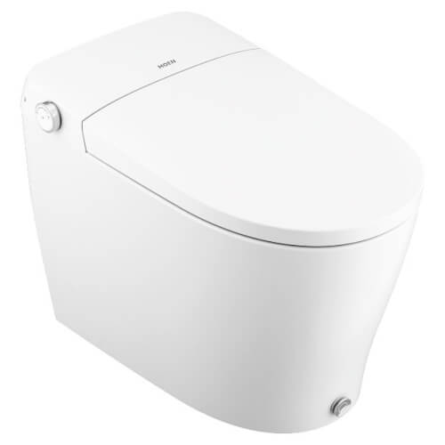 ET2200 Moen ET2200 5Series Tankless 1 Piece Elongated Bidet Toilet