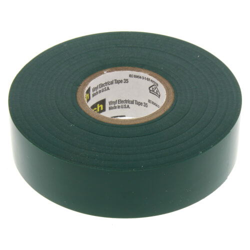 Scotch 35 Vinyl Electrical Tape (Green)