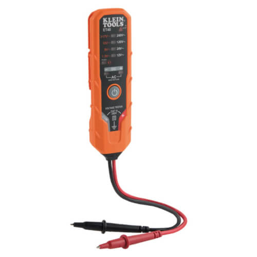 ET40 - Klein Tools ET40 - Electronic AC/DC Voltage Tester (12 to 240V ...