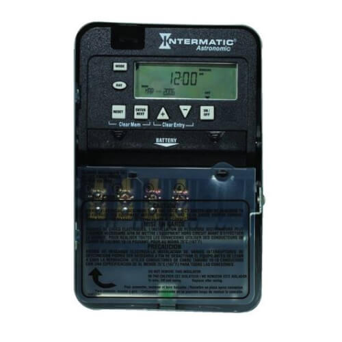 ET8000 Series Electronic Astronomic 7-Day Time Switch, SPST
