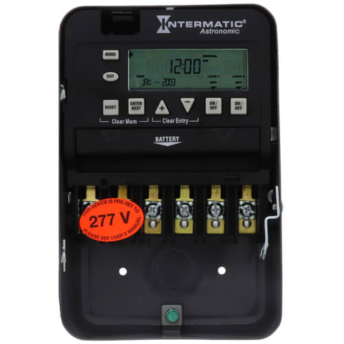ET8000 Series Electronic Astronomic 7-Day Time Switch, 2xSPST