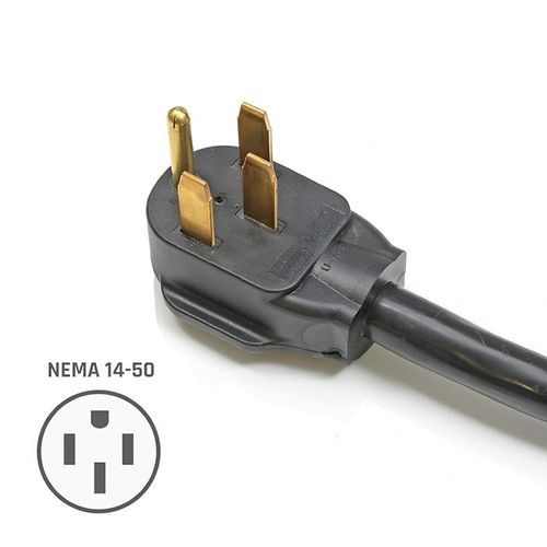 Main product image of EV Series Smart Home Plug-In Level 2 Electric Vehicle Charging Station w/ 25' Cord & J1772 Charge Connector, Wi-Fi Enabled (40A, 208/240 VAC/9.6kW)