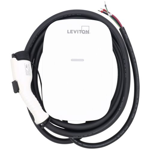 Main product image of EV Series Standard Level 2 Electric Vehicle Charging Station w/ 18' Cord & J1772 Charge Connector, Wi-Fi Enabled (48A, 208/240 VAC/11.6kW)