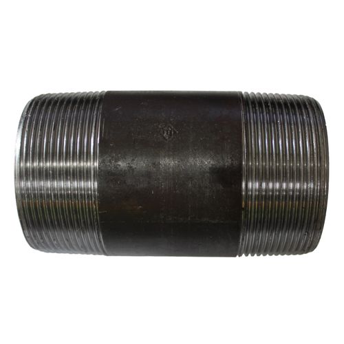 Main product image of 2" x 4" Schedule 80 Heavy Duty Seamless Black Nipple