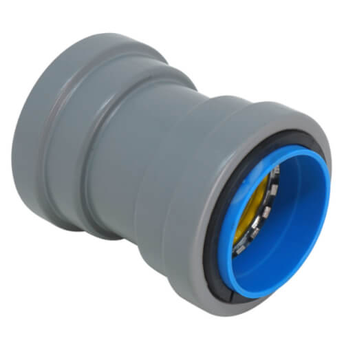 Main product image of 1/2" EMT Push Install Watertight Coupling