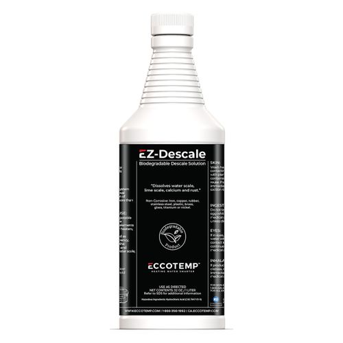 Main product image of EZ-Flush System Descaler Kit w/ Pump, (2) 5' Hoses, 3/4" Service Valve Kit & 32 fl. oz. Descaler