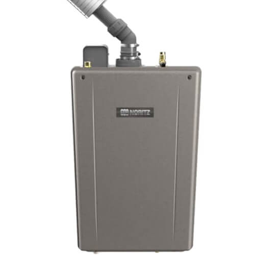 Main product image of EZTR50 180,000 BTU Multi Vent Condensing Tankless Water Heater Bundle Pack (LP)