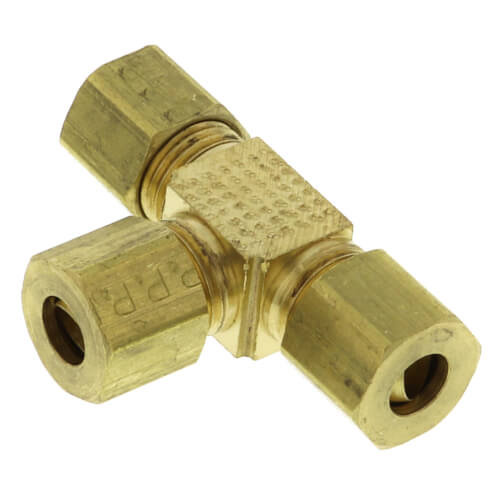 Main product image of Tee Coupling Tube x Tube x Tube (1/4" x 1/4" x 1/4")