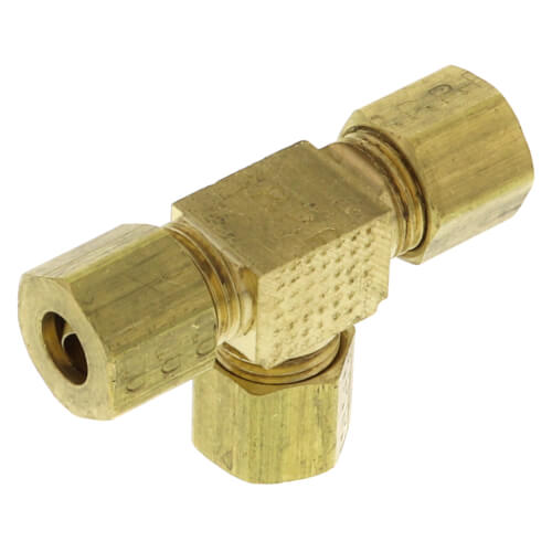 Main product image of Tee Coupling Tube x Tube x Tube (1/4" x 1/4" x 1/4")