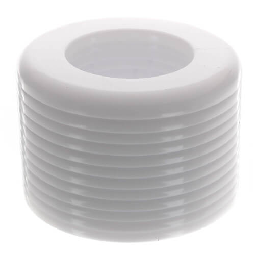 Main product image of 2" Flexible Floor & Ceiling Plate, 4.45" Flange OD, Box of 12 (White)